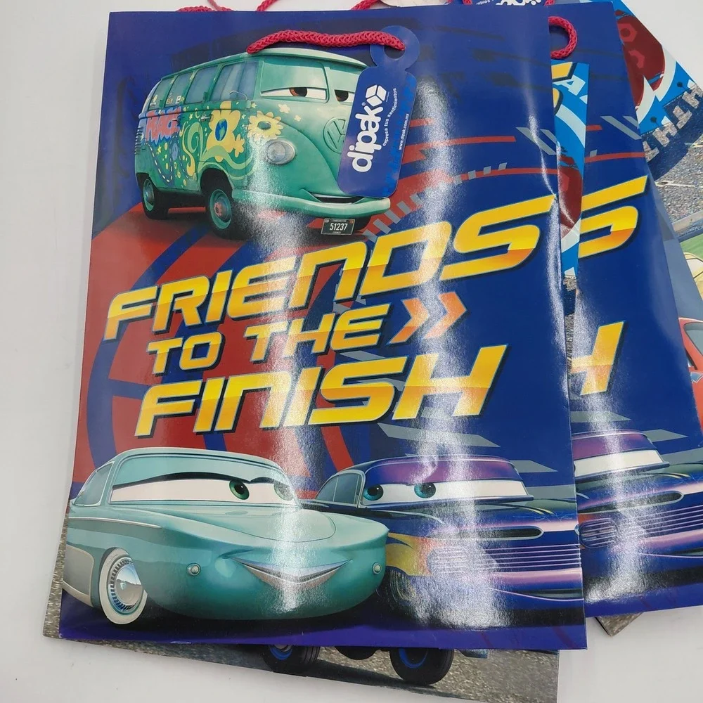 Disney PIXAR Cars 9 Present Giftbags NEW 14